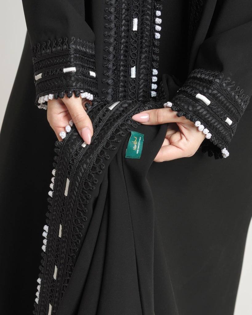عبايه تطريز مغربي