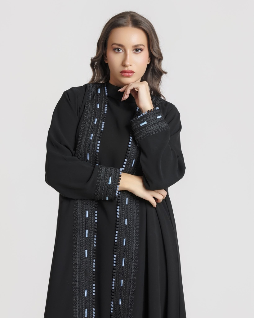 عبايه تطريز مغربي